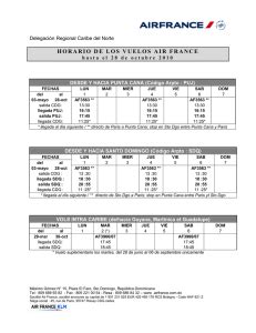 provincial airlines horaire des vols.